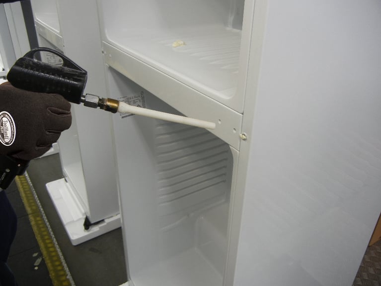 Electrolux réduit les rebuts grâce au nettoyage cryogénique