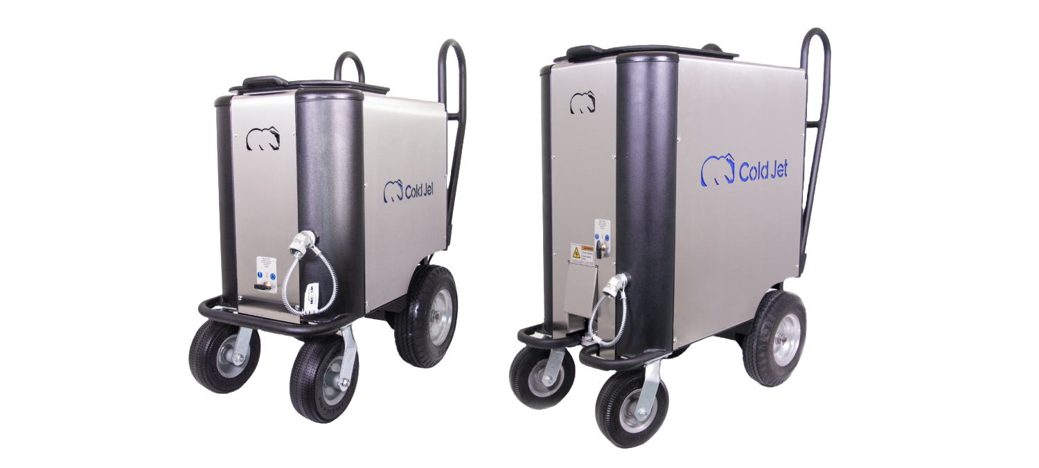 aero 40 and aero 80 dry ice blasting machines